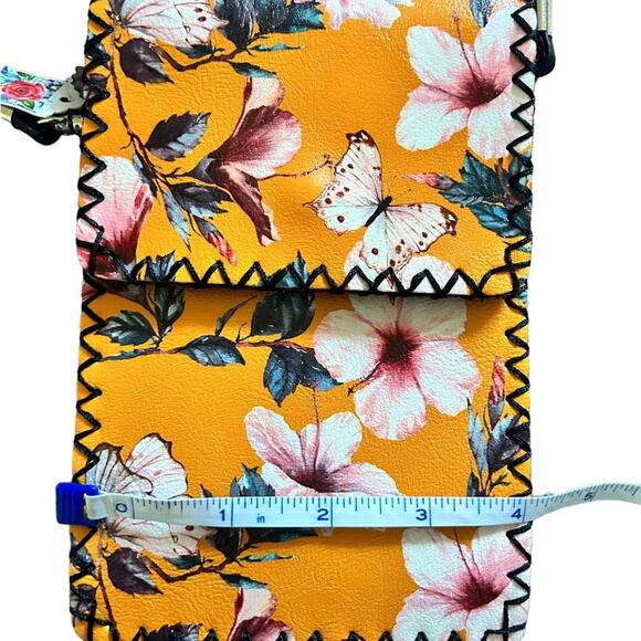 Butterfly leather pouch crossbody - Picture 6 of 7